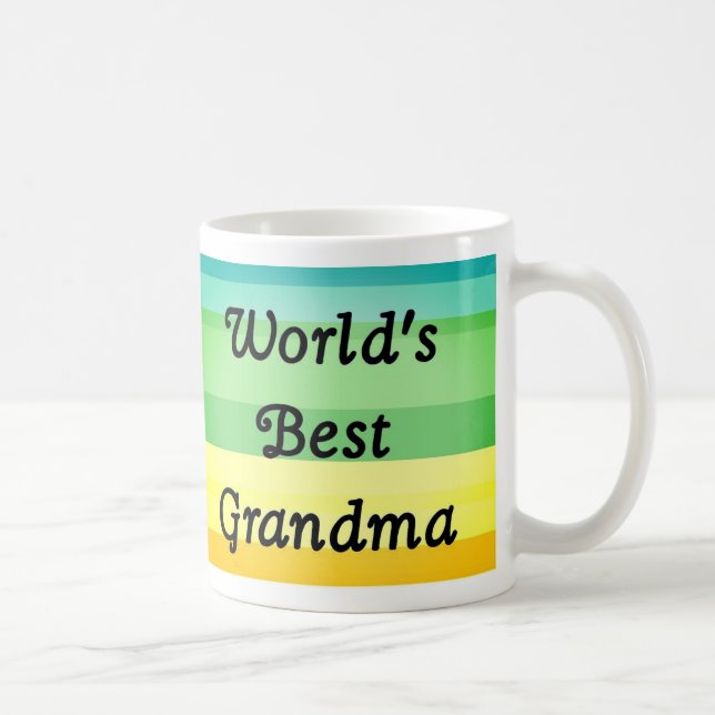 Die beste Oma-Tasse der Welt Kaffeetasse (Rechts)
