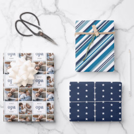 Die beste Opa-Koordination je Vatertag Geschenkpapier Set