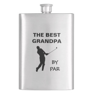 Die beste Opa Par Golf Grand Pub Golfer Flachmann