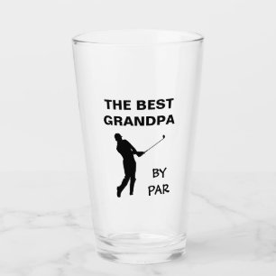 Die beste Opa Par Golf Grand Pub Golfer Glas