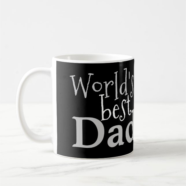Die beste Papa-Tasse der Welt Kaffeetasse (Links)