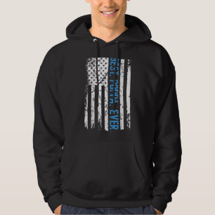 Die beste Poppa-Fahne der USA für Väter Hoodie