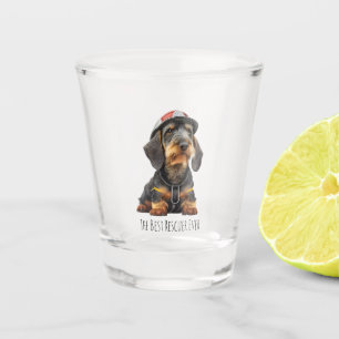 Die beste Retter-Dackel aller Zeiten Schnapsglas