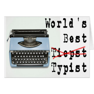 Die beste Schreibkraft der Welt