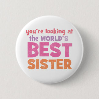 Die beste Schwester der Welt Button