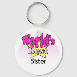 Die beste Schwester der Welt Schlüsselanhänger