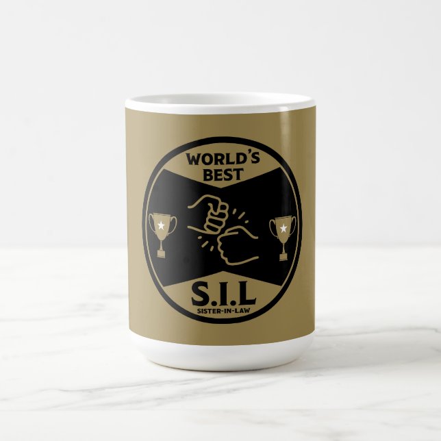 Die beste Schwiegermutter der Welt Kaffeetasse (Mittel)