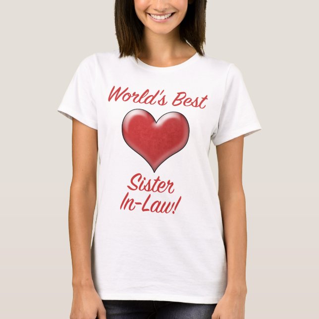 Die beste Schwiegermutter der Welt T-Shirt (Vorderseite)