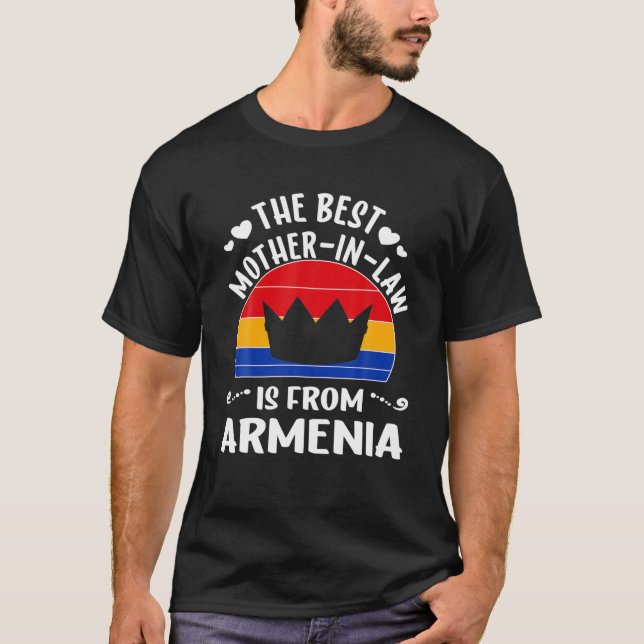 Die beste Schwiegermutter sind armenische Mütter a T-Shirt (Vorderseite)