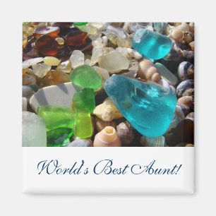 Die beste Tante der Welt! Magnetgeschenke Magnet