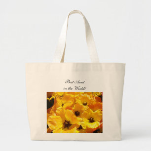 Die beste Tante der Welt! Taschen Tulip Blume