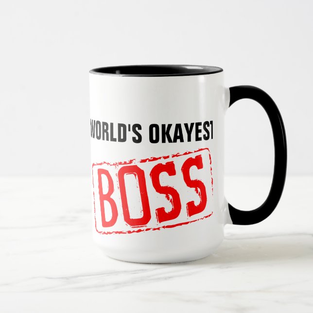 Die beste Tasse für den Boss-Kaffee der Welt (Rechts)