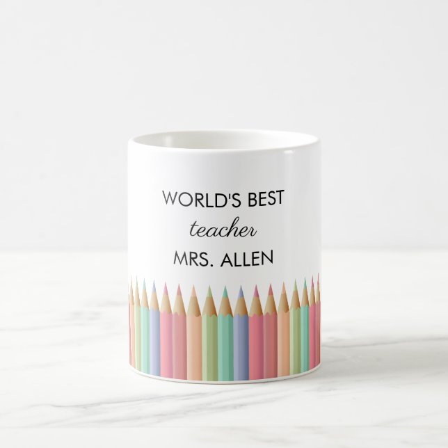 Die beste Tasse für Lehrer der Welt (Mittel)