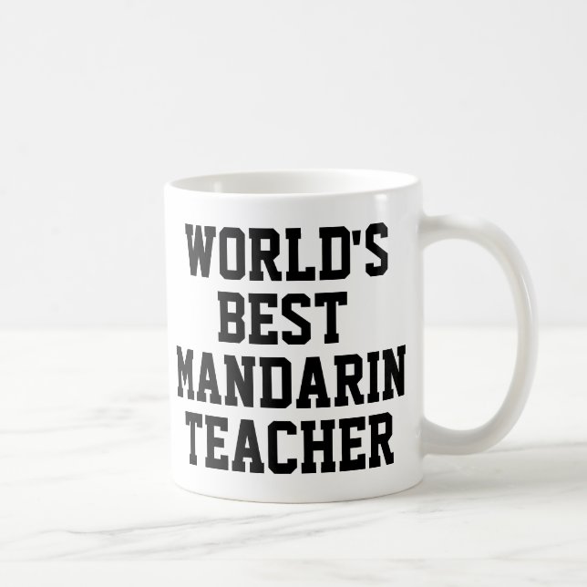 Die beste Tasse für Mandarin-Lehrer (Rechts)