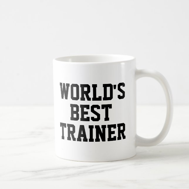 Die beste Tasse für Trainer der Welt (Rechts)