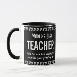 Die beste Teacher-Kaffee-Tasse der Welt Tasse