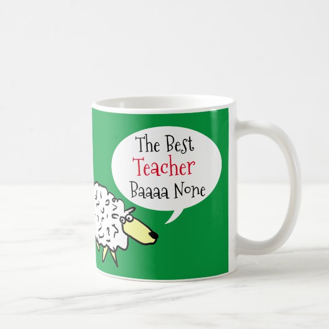 Die beste Teacher-Kaffee-Tasse Kaffeetasse (Rechts)
