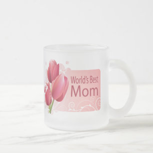 Die beste Tulip-Tasse der Welt für Mama Mattglastasse