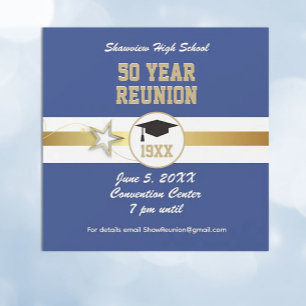 Die beste Wahl! Klasse Wiedersehen Einladende Magn Magnetkarte