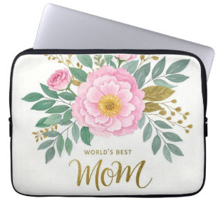 Die besten Blume der Welt für Mama Laptopschutzhülle