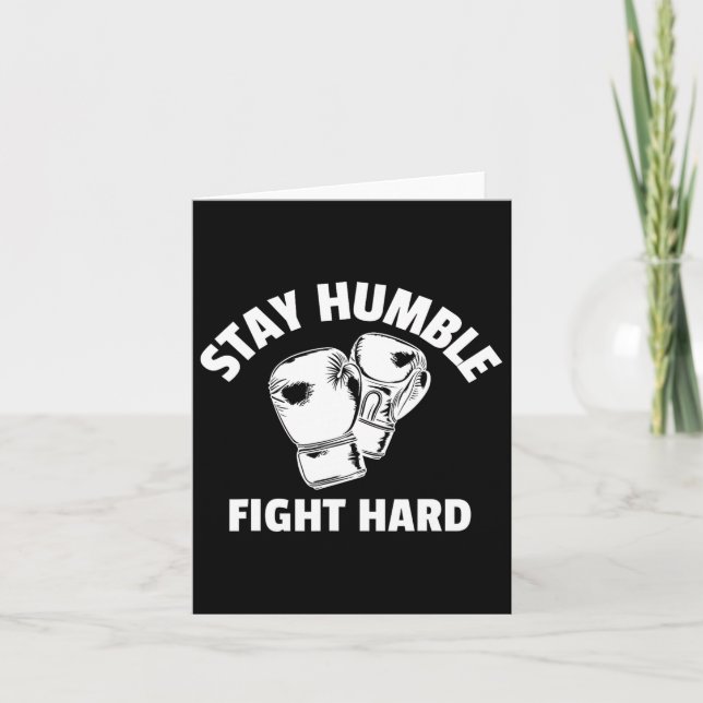 Die besten Boxen Kunst für Kinder Männer Handschuh Karte (Vorderseite)