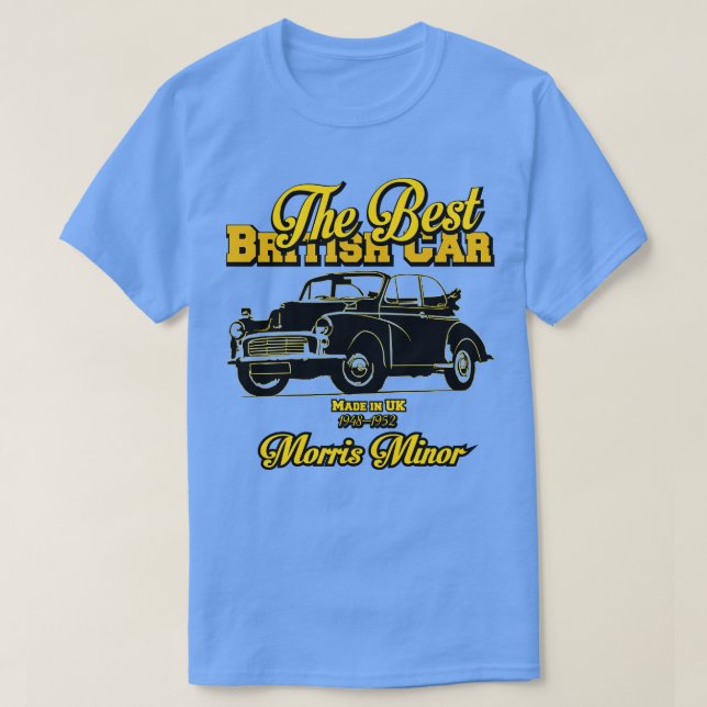 Die besten britischen Morris Minor T-Shirt (Design vorne)