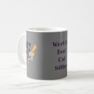 Die besten Cat Sitter Cat Hearts der Welt Vielen D Kaffeetasse