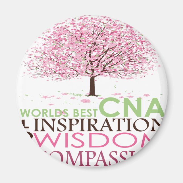 Die besten CNA-Geschenke der Welt Magnet (Vorne)