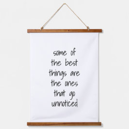 Die besten Dinge, die mit Holz verkleidet sind Wandteppich Mit Holzrahmen