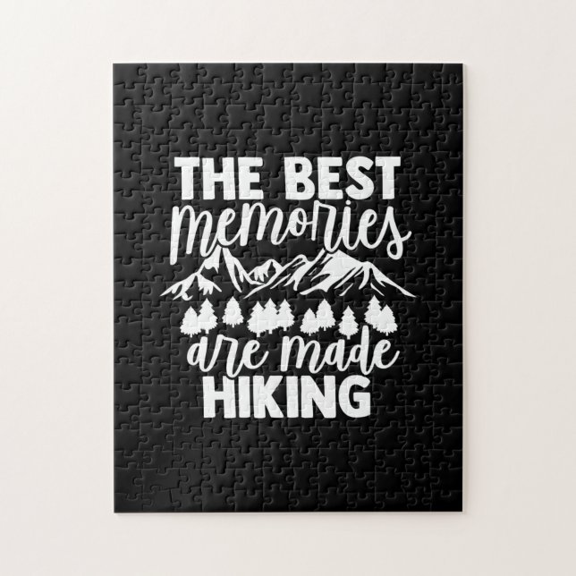 Die besten Erinnerungen sind Wandern Puzzle (Vertikal)