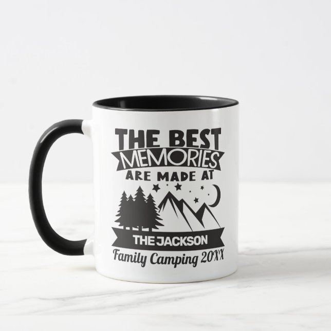 Die besten Erinnerungen werden nach dem Camping de Tasse (Links)