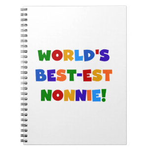 Die besten Farben der Welt für Nonnie Bright Notizblock