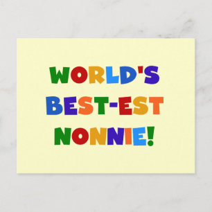 Die besten Farben der Welt für Nonnie Bright Postkarte