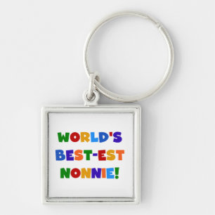 Die besten Farben der Welt für Nonnie Bright Schlüsselanhänger