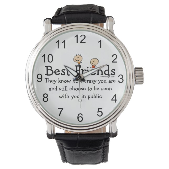 Die besten Freunde Armbanduhr (Vorderseite)