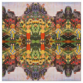 Die besten Freunde besuchen "Ms. Elizabeth" Stoff