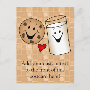 Die besten Freunde, Cookies Liebe Milk Postkarte