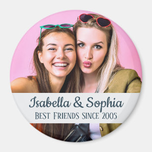 Die besten Freunde des modernen Fotos BESTE FREUND Magnet