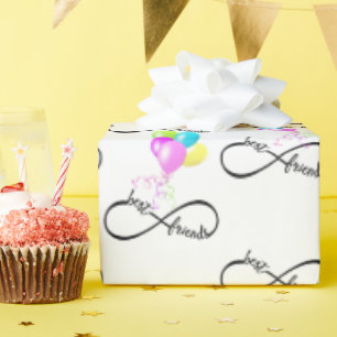 Die besten Freunde des unendlichen Designs Geschenkpapier