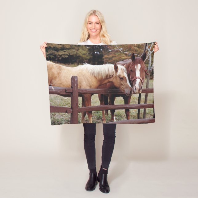 Die besten Freunde Fleecedecke (Beispiel)