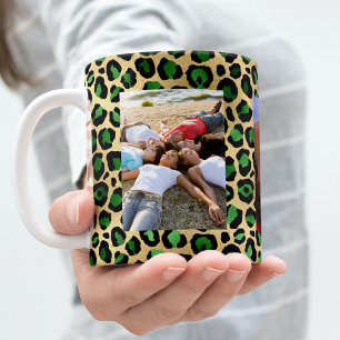Die besten Freunde Foto-Goldleoparden Kaffeetasse