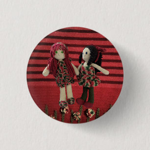 Die besten Freunde Freundschaft Amigurumi Dolls De Button