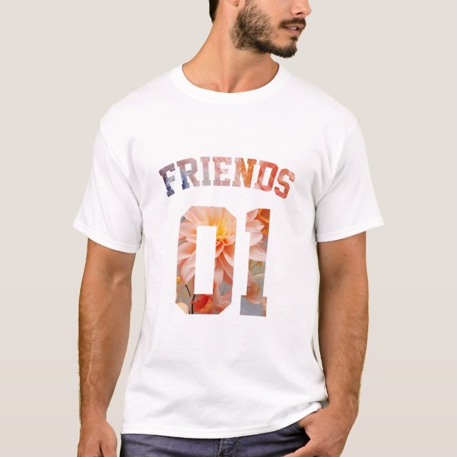 Die besten Freunde für 3 - Freunde 01 T-Shirt (Vorderseite)