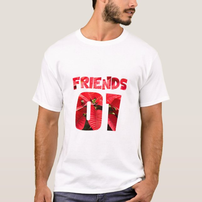 Die besten Freunde für 3 - Freunde T-Shirt (Vorderseite)