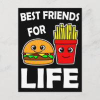 Die besten Freunde für das Leben Burger und franzö