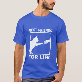 Die besten Freunde für das Leben Katze Katze Lover T-Shirt