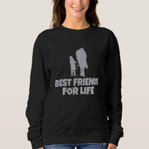Die besten Freunde für das Reiten auf Lebenszeit Sweatshirt