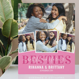 Die besten Freunde für immer 4 Foto Fotoplatte