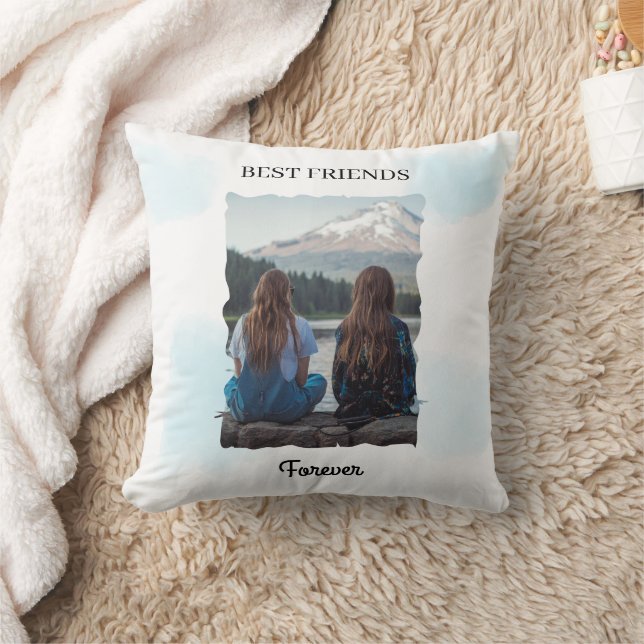 Die besten Freunde für immer benutzerdefiniertes F Kissen (Decke)