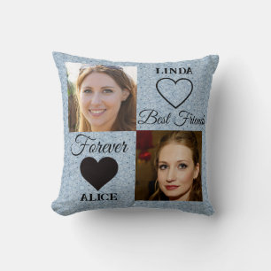 Die besten Freunde für immer BESTE FREUNDIN geben Kissen